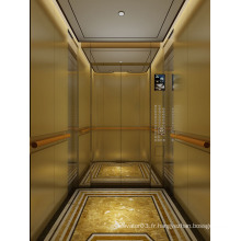 Ascenseur de passagers luxueux approuvé par le certificat GOST